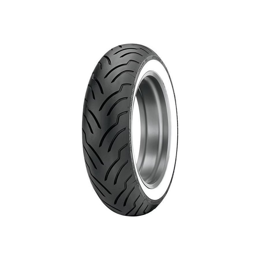 Dunlop American Elite Whitewall Rear Tire - Wide Whitewall / 180/65-16B 45131150