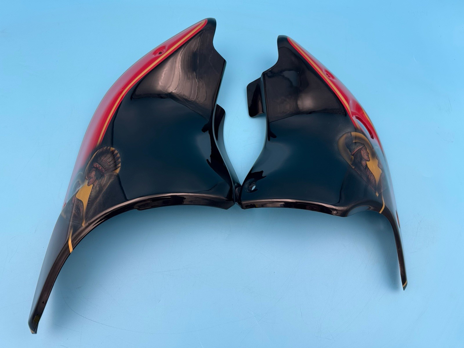 2002-2004 Gilroy Indian Chief Lower Fairings Custom 2002-2004 Gilroy Indian Chief Lower Fairings Custom