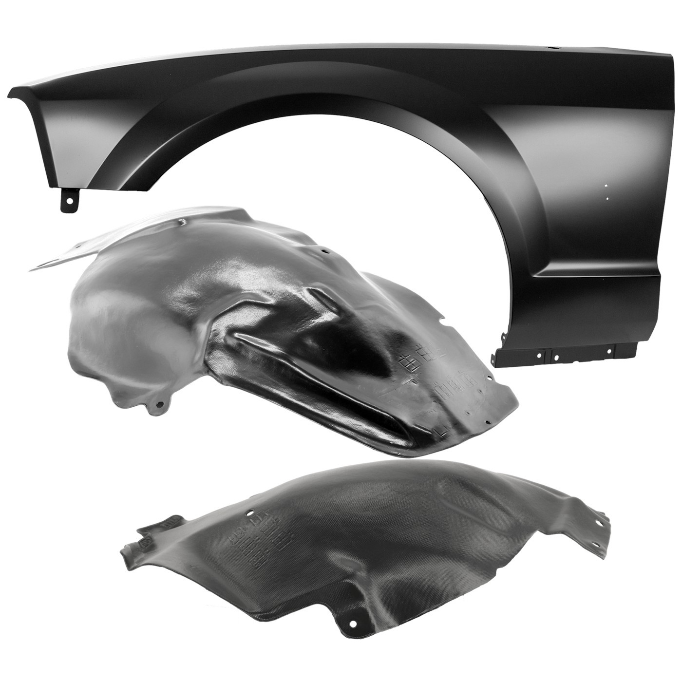 Fender Front Driver Left Side for Ford Mustang 2005-2009