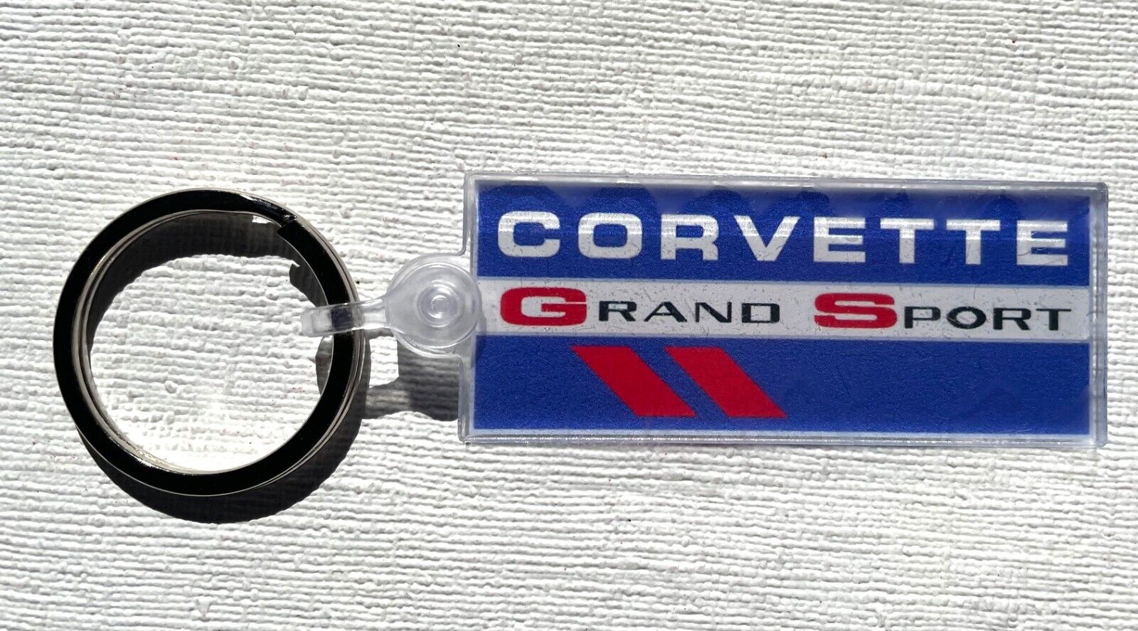 Grand Sport Corvette Key Ring, Key Chain - Ships FREE in the USA