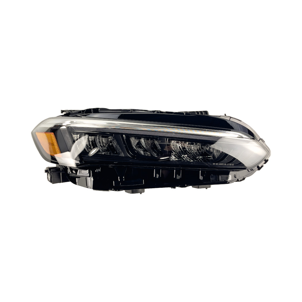 For 2022 2023 Honda Civic Sport Touring LED Headlight Assembly Passenger Black