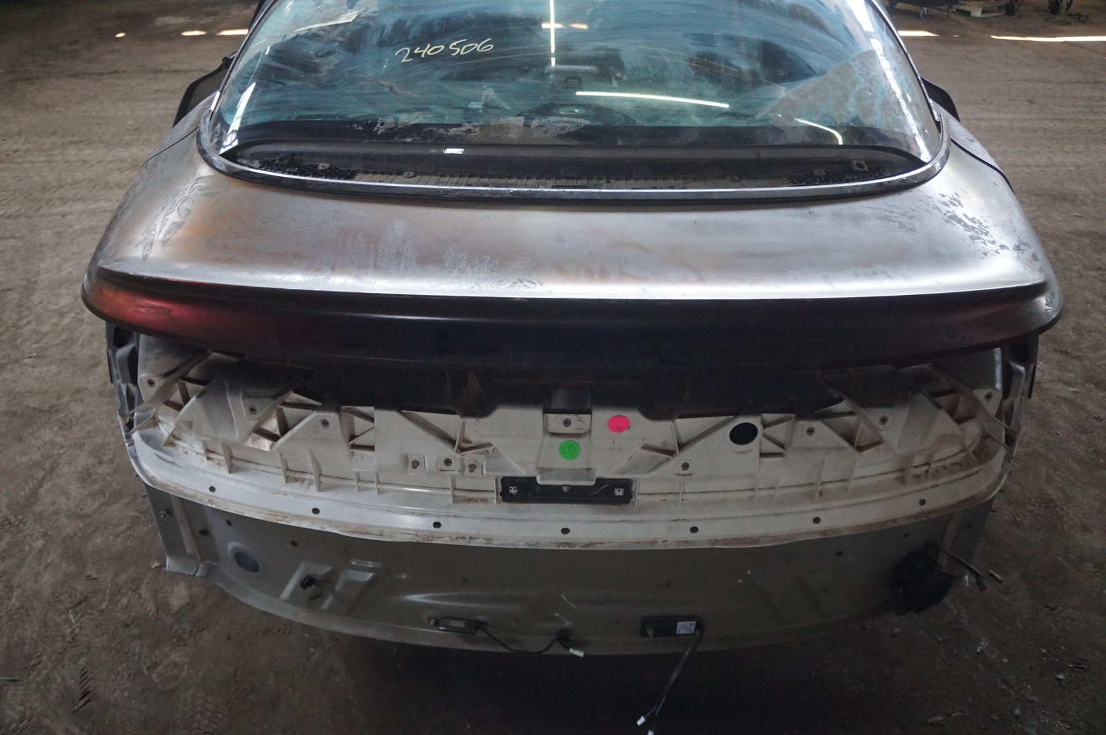 Rear Trunk Deck Lid Assembly Silver OEM P11-C410E1-09 Lucid Air 2022-2023 *Note*