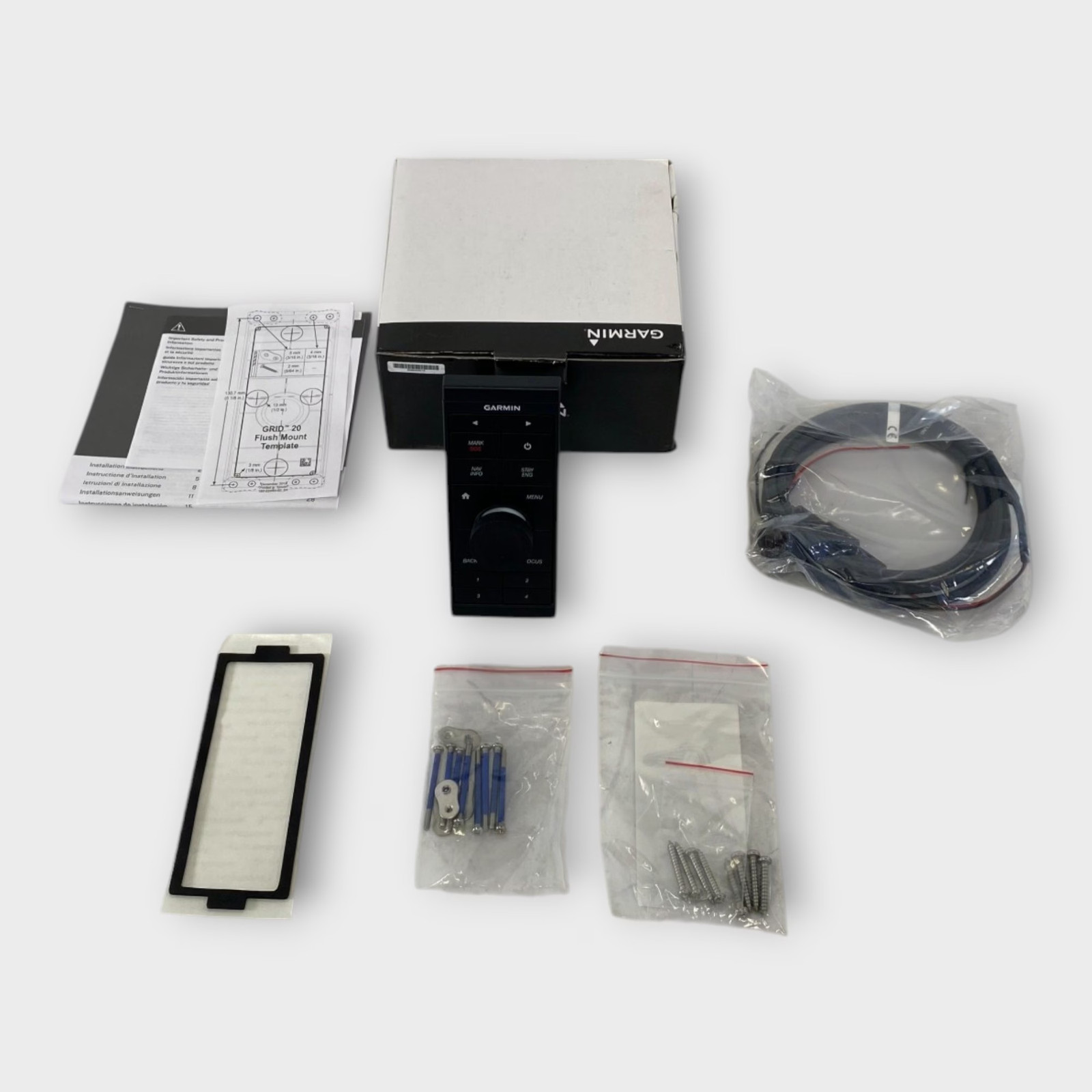 Garmin Grid 20 Remote Input Device (010-02011-00) New Open Box~ Tested Good