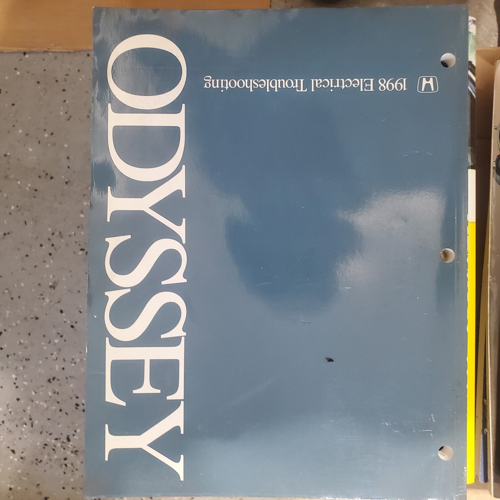 Honda repair manual original