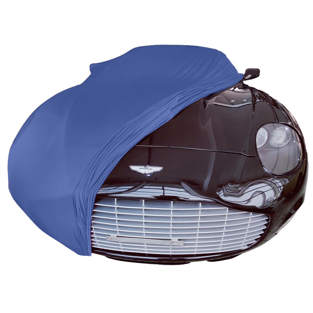 Indoor car cover fits Aston Martin DB7 Zagato & DB AR1 bespoke Le Mans Blue c...