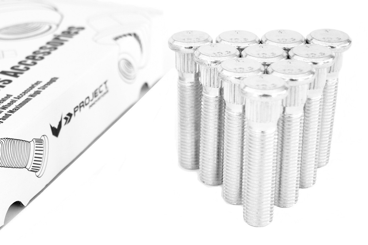 55mm long extended wheel lug studs for chevrolet cavalier Year 1982-2005 10pcs