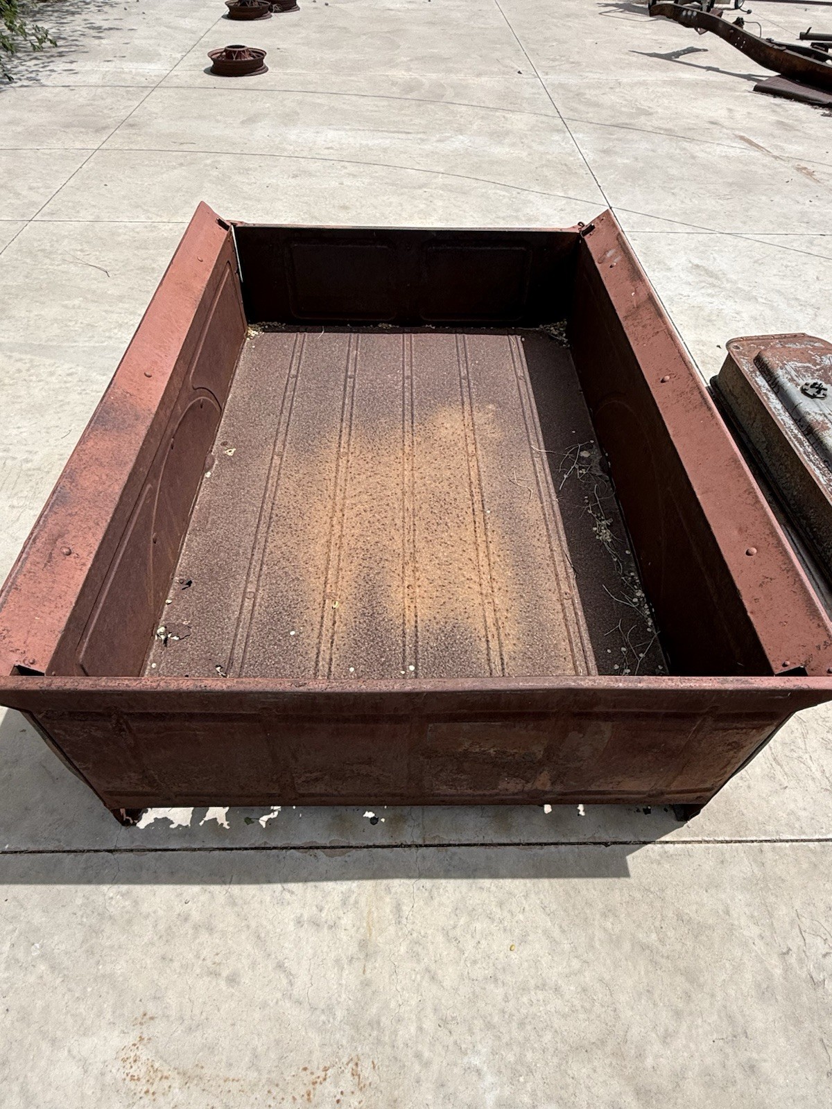Original 1933 1934 Ford Pickup Bed Steel Model 46 V8 Patina Hot Rod Rat Rod OEM Original 1933 1934 Ford Pickup Bed Steel Model 46 V8 Patina Hot Rod Rat Rod OEM
