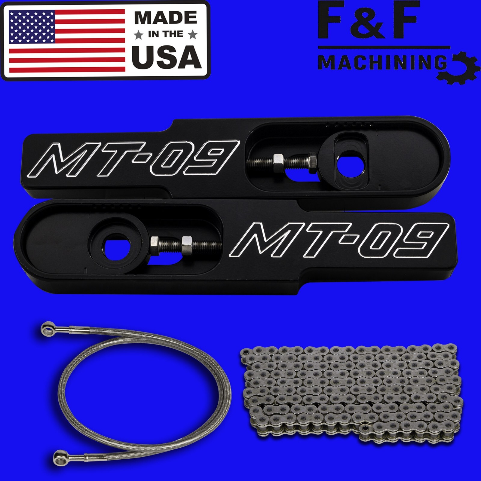 2014-2020 Yamaha MT-09 bolt on swingarm extension kit 2014-2020 Yamaha MT-09 bolt on swingarm extension kit