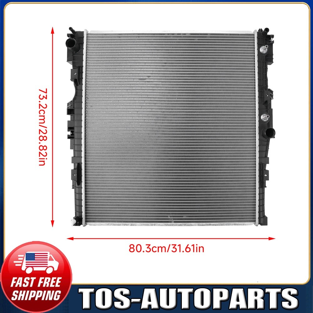 For 2024-25 Toyota Tacoma Crew Extended 2.4T Cooling Direct 16400Ak010 Radiator