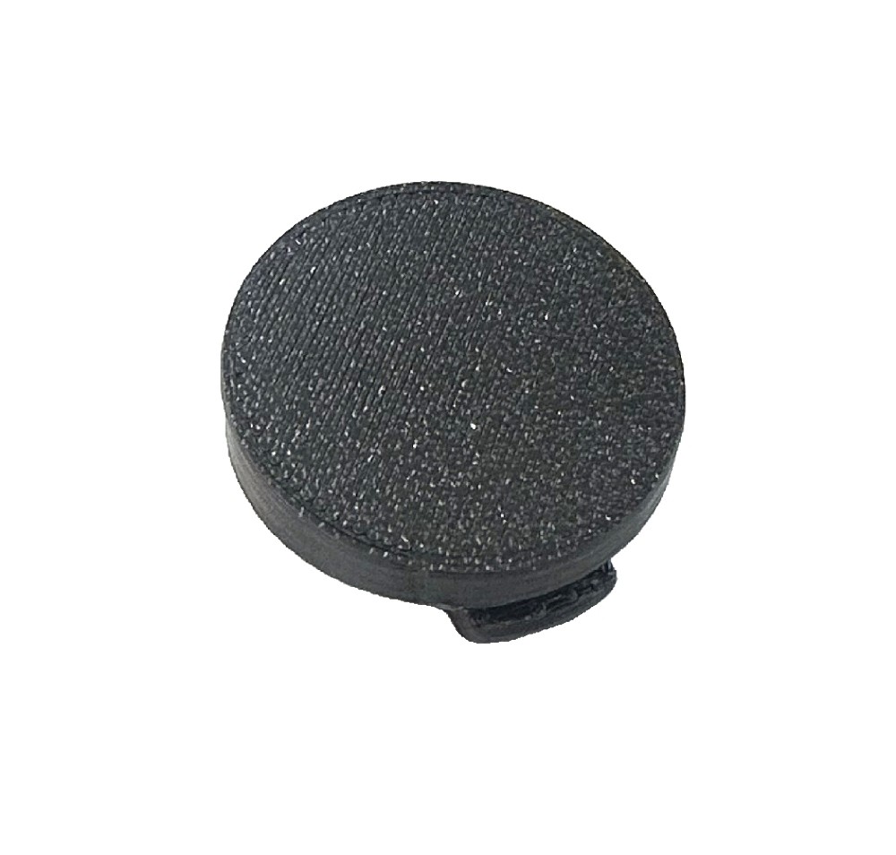 For 1984-1996 C4 Corvette Antenna Plug Cover - Black Finish