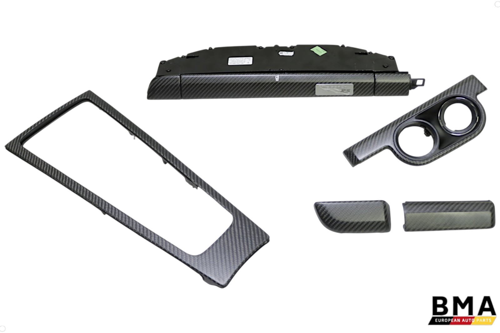 Porsche 991 982 718 Interior Weissach RS Matte Carbon Fiber Trim Panel Set OEM