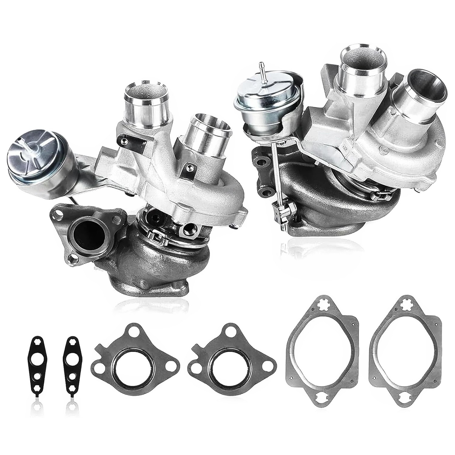 Pair Upgraded Billet Turbos for Ford 3.5L F-150 Ecoboost 2013 2014 2015 2016