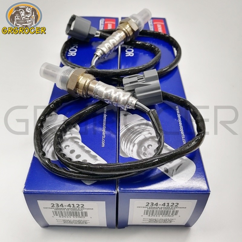 2Pcs DENSO 234-4122 Oxygen Sensor Upstream For 2001-2003 Honda Civic 1.7L D17A2