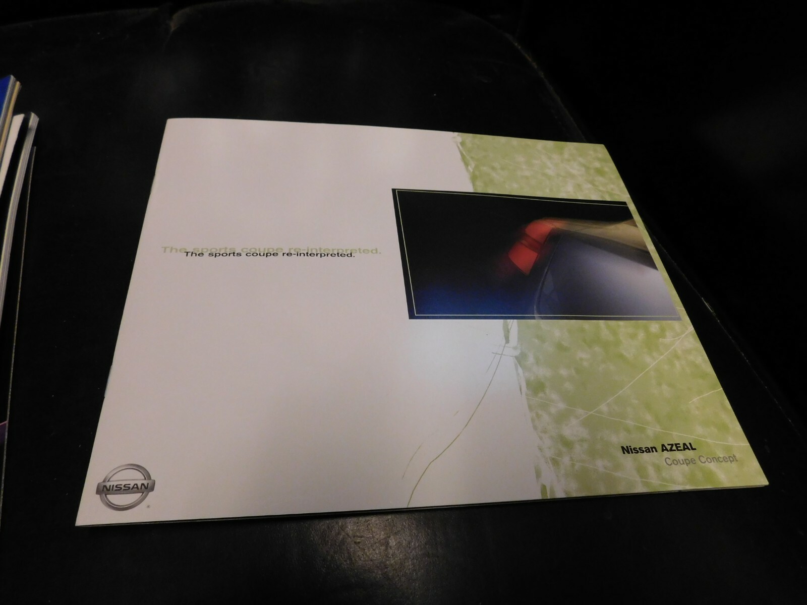 Dealer Sales Brochure Literature Nissan Azeal Concept Coupe Includes Media Disc