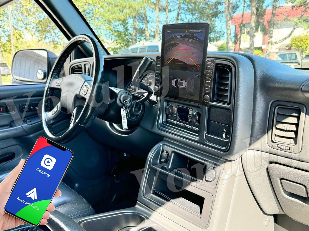 2+32G For 2003-2006 GMC Sierra 1500 Android 14 CarPlay Car Stereo Radio GPS