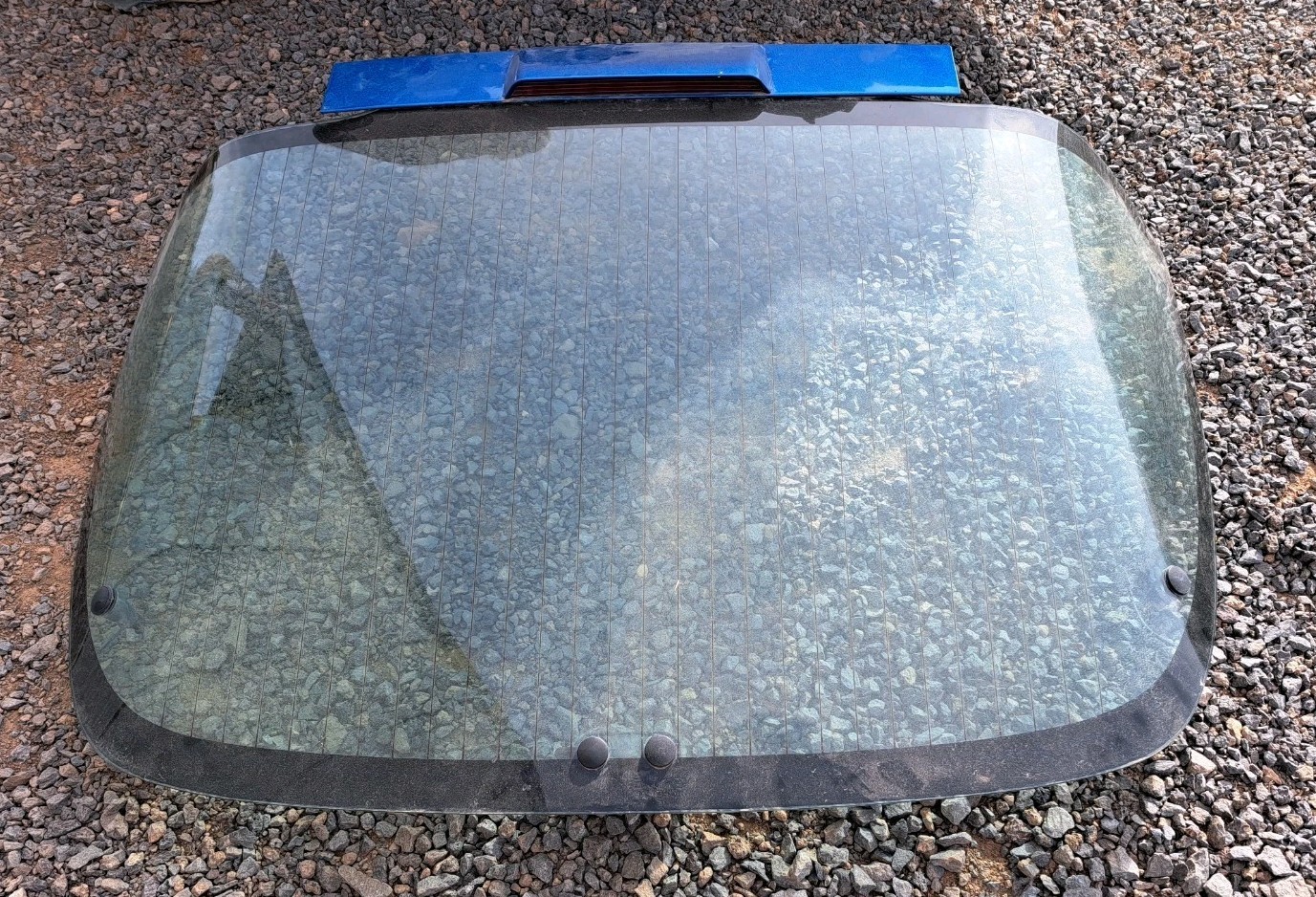 Vintage 1988 Chevrolet Corvette Rear Windshield/Window W/Accessory See Photos