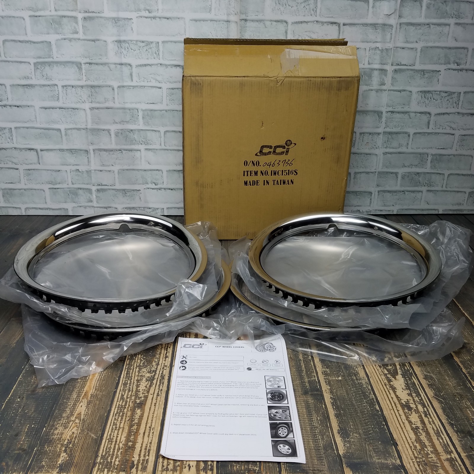 USED SET of 4 - CCi IWC1516S 2\