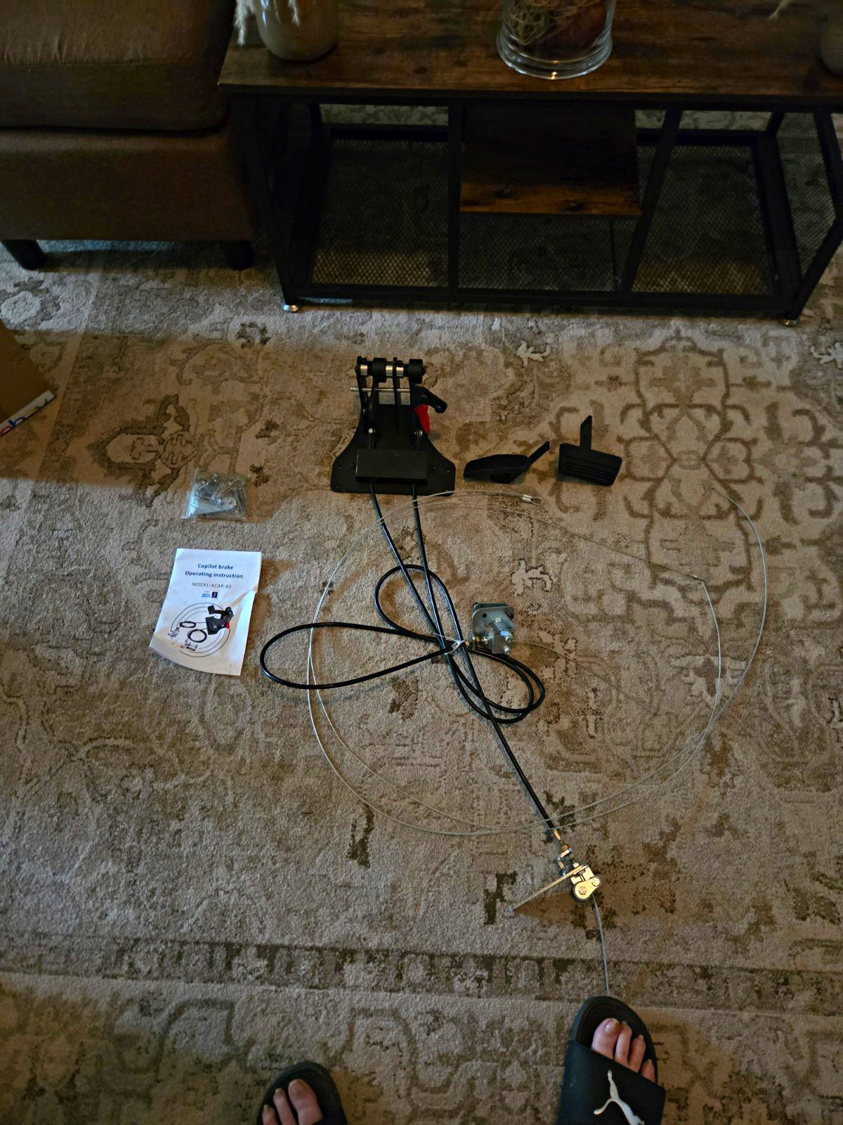 RHD (Right Hand Drive)  Steering Stick , along with accessories
