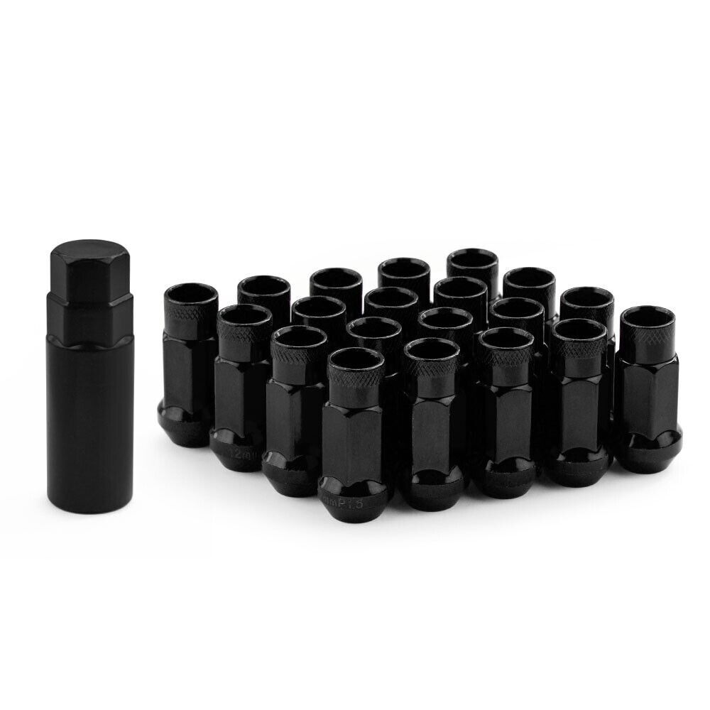 20PCS M12x1.5mm/1.25mm Extended Steel Tuner Open Ended Wheel Lug Nut 20PCS M12x1.5mm/1.25mm Extended Steel Tuner Open Ended Wheel Lug Nut