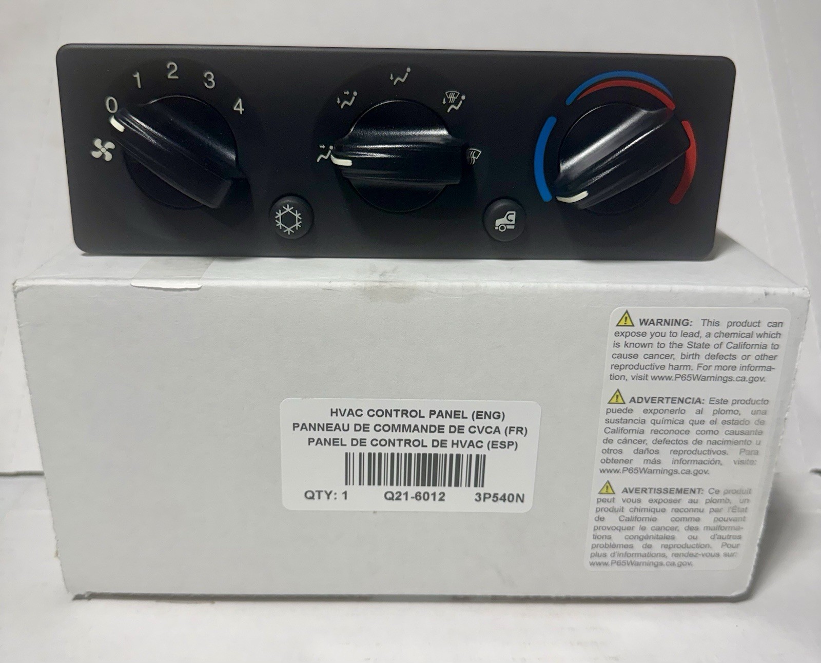 Peterbilt AC HVAC Control Unit Q21-6012 2008-2012 New In box