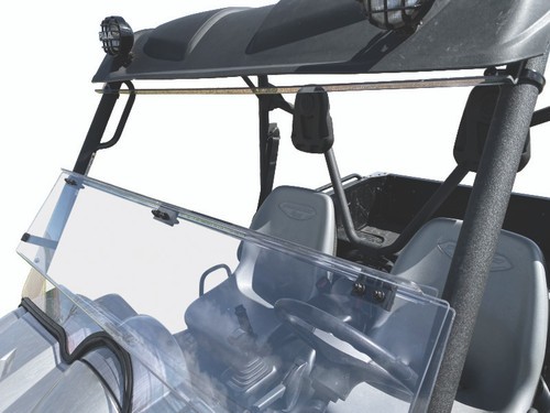 QuadBoss 375779 Windbreak Folding Windshields - Clear