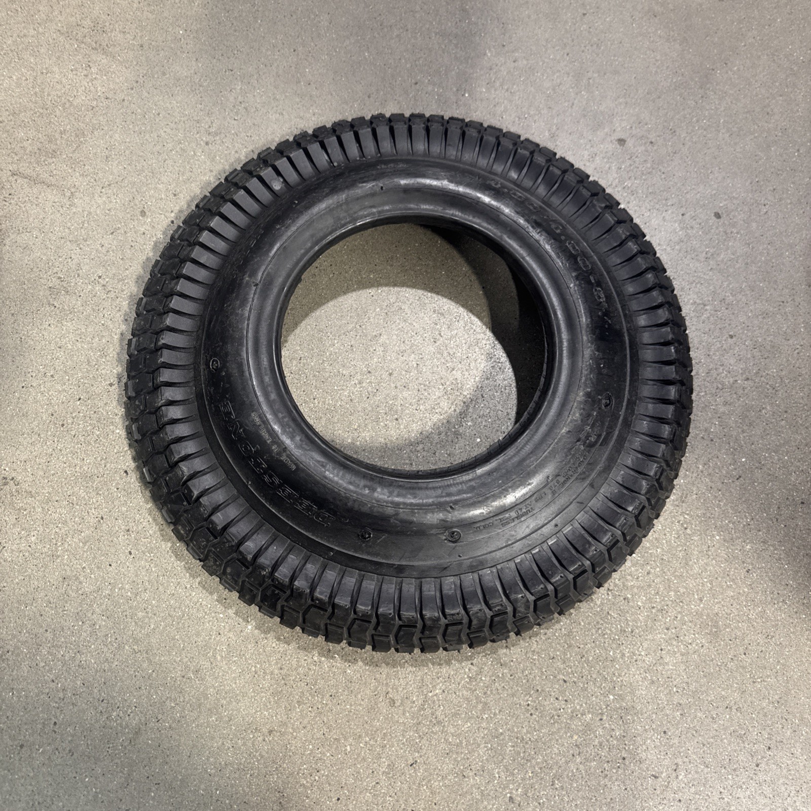 Deestone D265 Turf Tire 4.80/4.00-8 4 Ply, Deestone D265 Turf Tire 4.80/4.00-8 4 Ply,