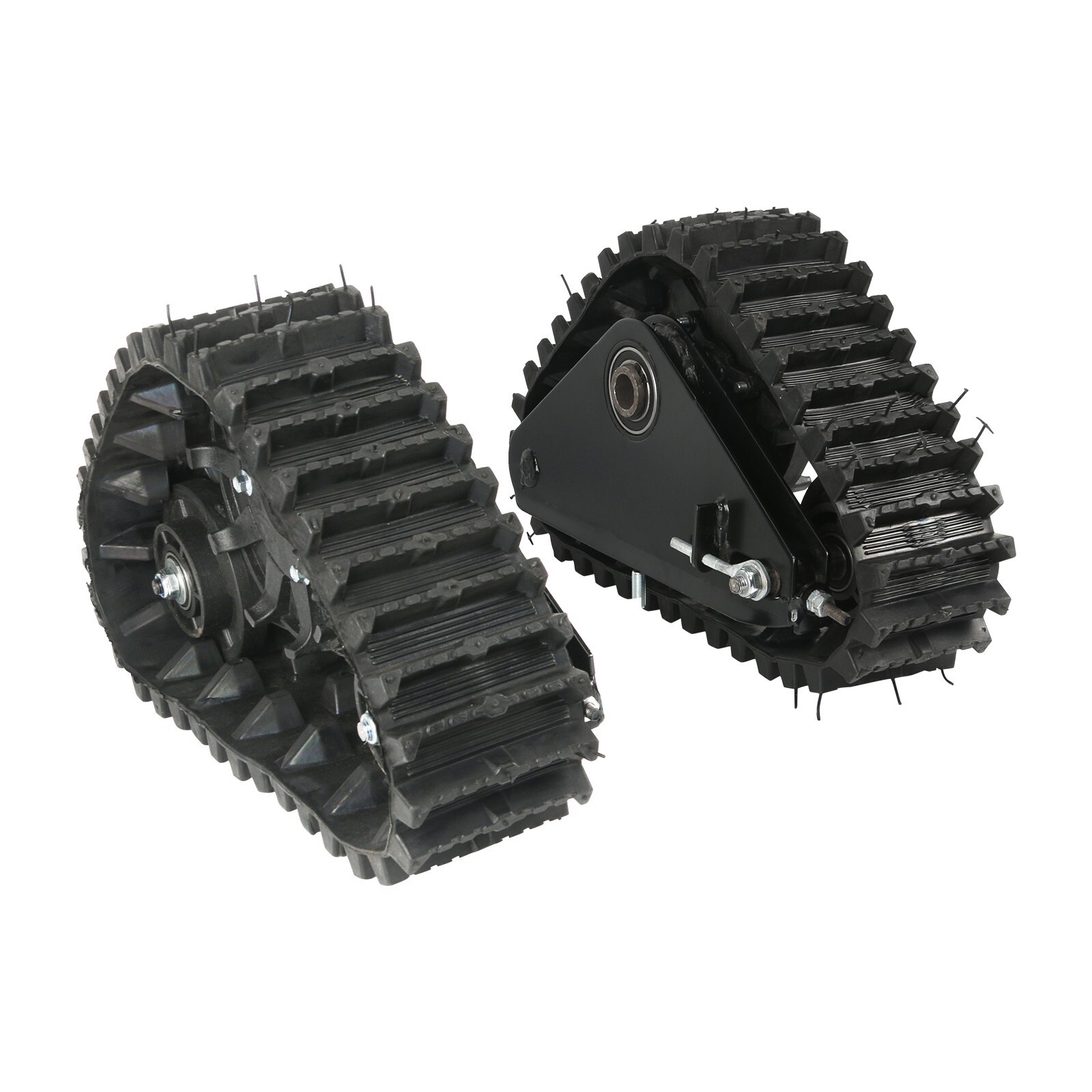 2pcs ATV Rear Wheel Buggy Snow Tracks Sand Snowmobile Tracked Track UTV Buggy