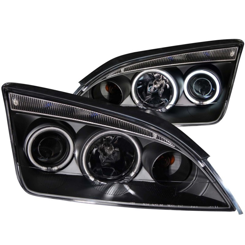 Anzo 121198 Projector Headlights for 2005-2006 Ford Focus