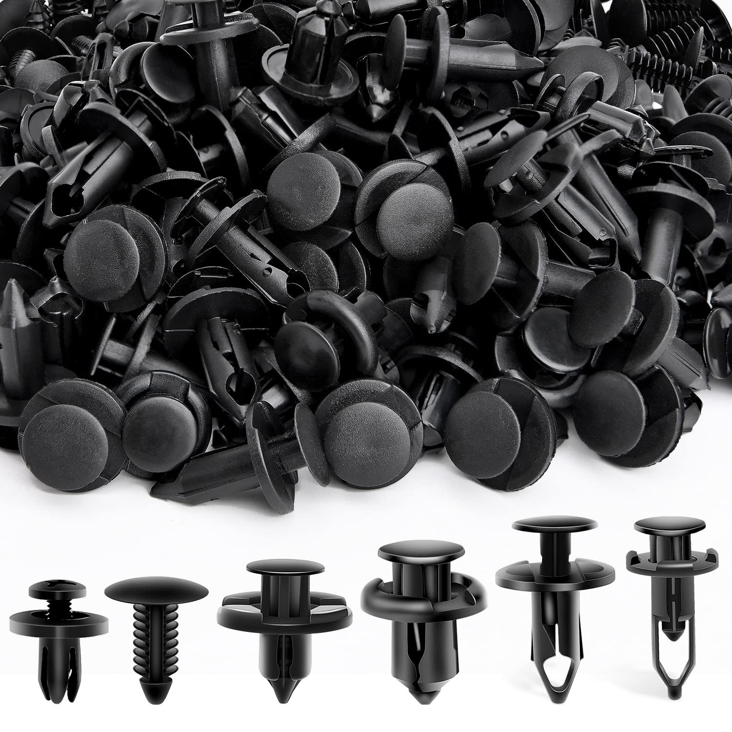 Nilight 200PCS Car Retainer Clips, 200 Clips 6mm 7mm 8mm 9mm 10mm Nilight 200PCS Car Retainer Clips, 200 Clips 6mm 7mm 8mm 9mm 10mm