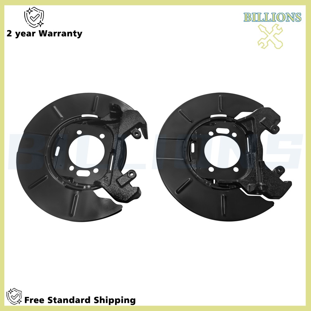 Pair of Rear Brake Dust Shield Plate for Chrysler Voyager Dodge Caravan 924-692