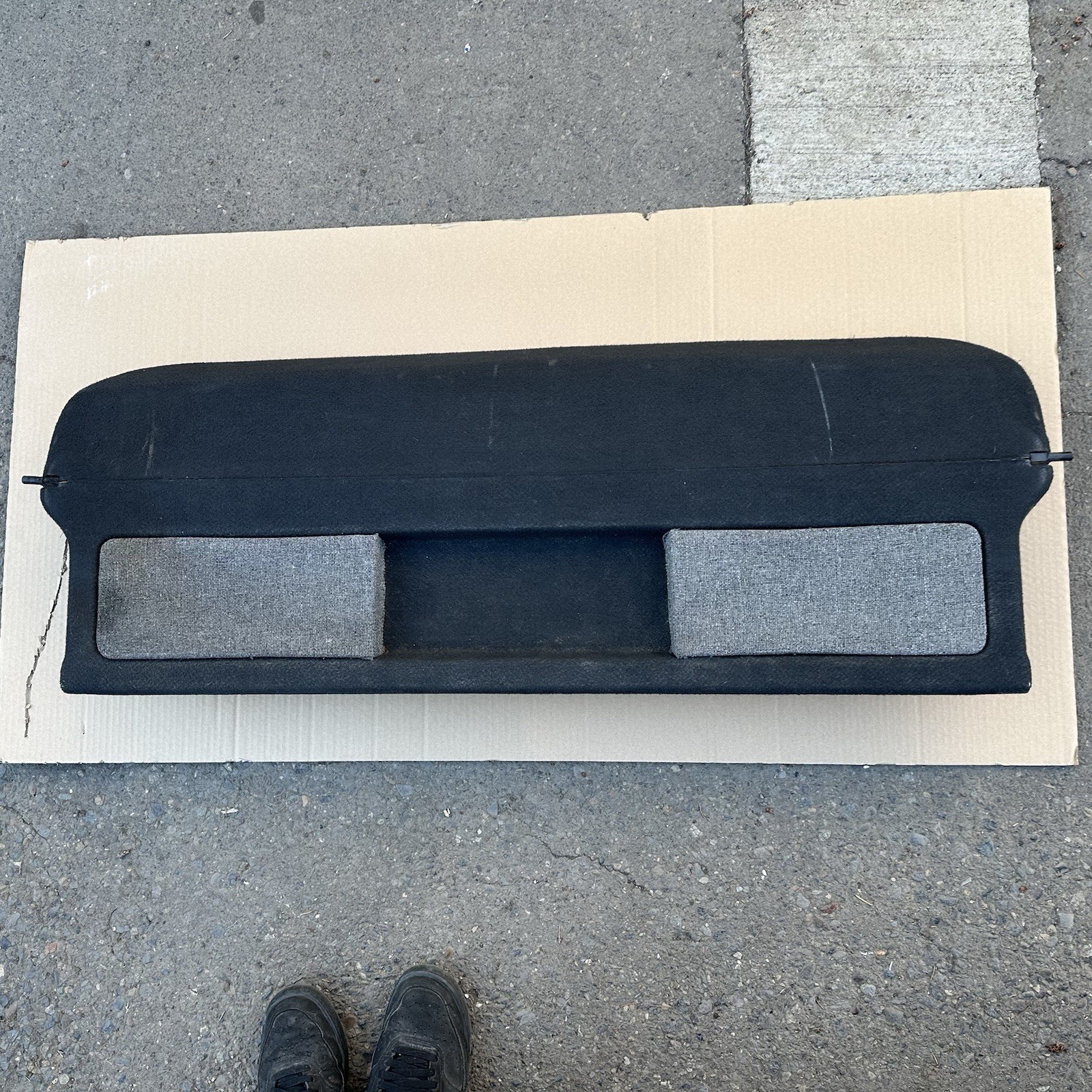 1991 Honda Civic SI DX Hatchback Trunk Cargo Cover OEM 1988-1991 Black Rare