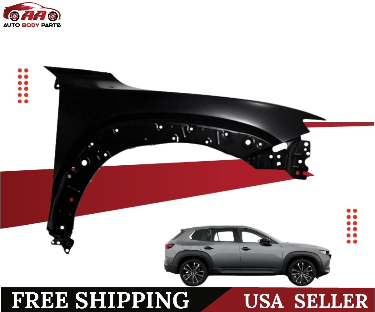 For Mazda CX-50 2023-2025 Front Right Passenger Side Fender Panel Steel Primed For Mazda CX-50 2023-2025 Front Right Passenger Side Fender Panel Steel Primed