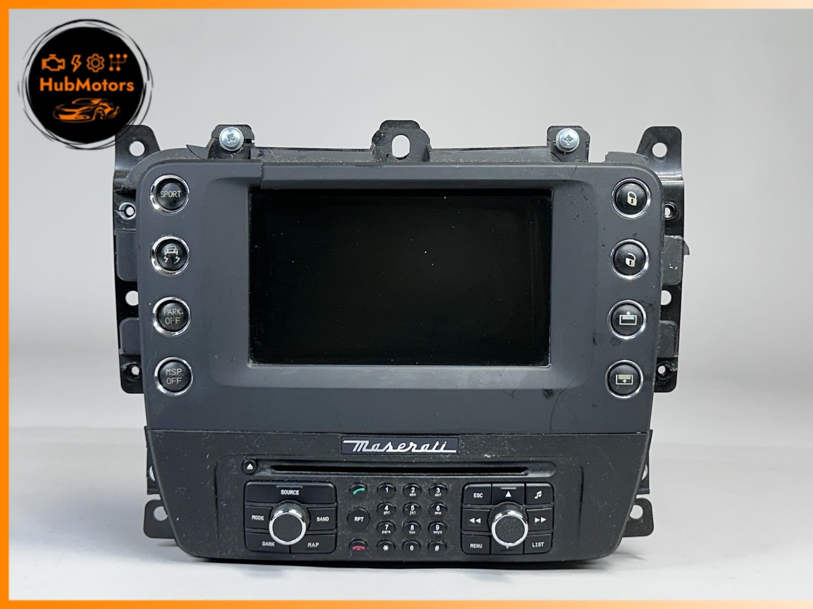 2009-2013 Maserati Quattroporte Radio Navigation Display Screen OEM