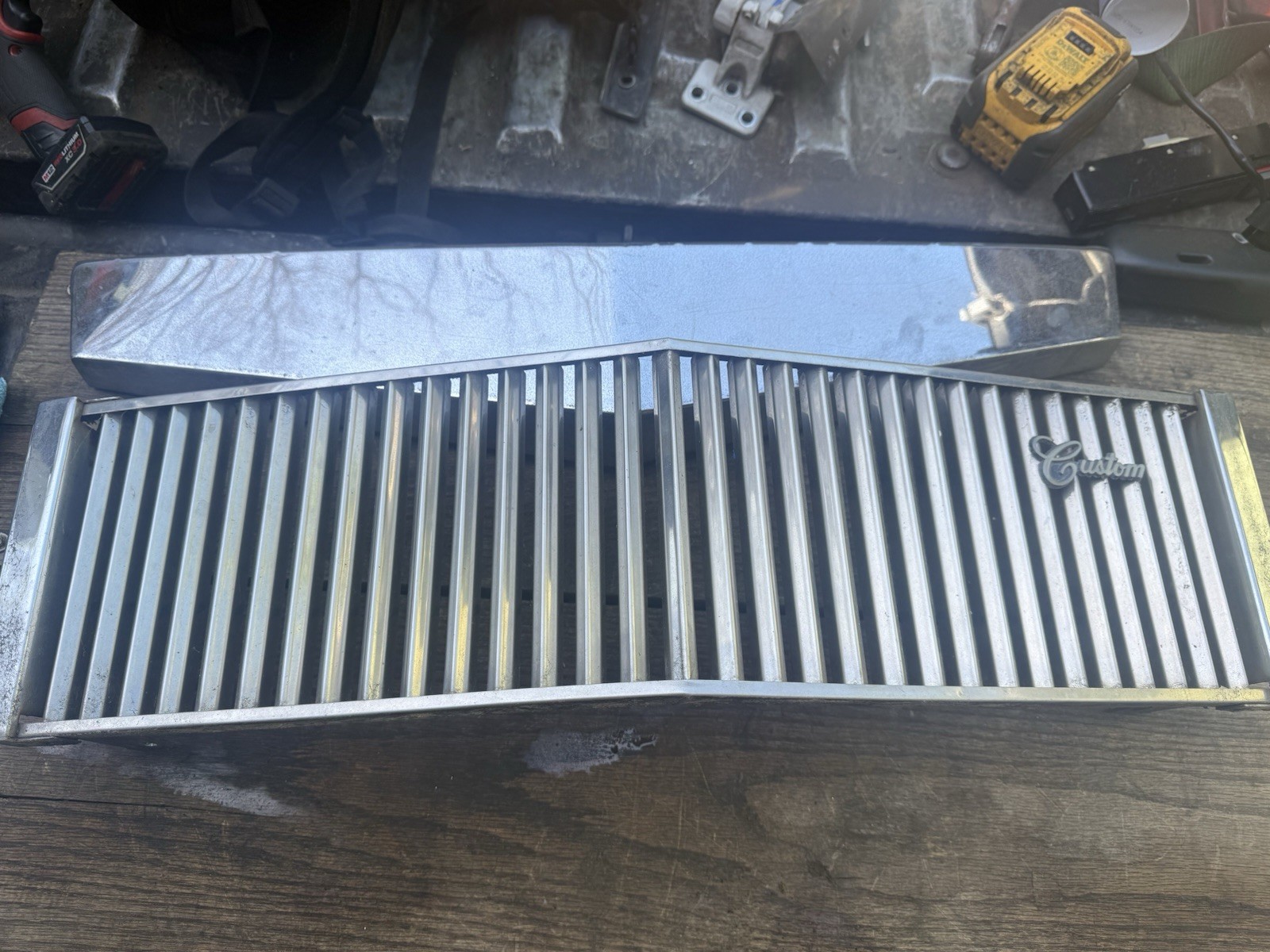 1988 - 1991 Cadillac ELDORADO chrome grill & hood cap e&g classics 88 89 90 91