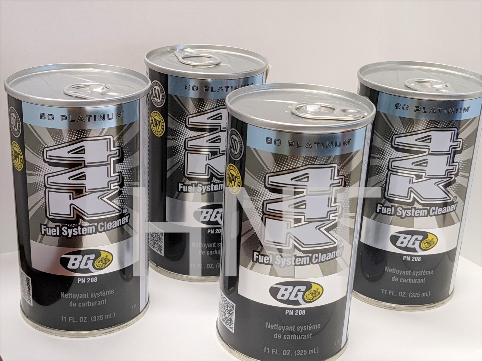BG 44K PLATINUM New Fuel System Cleaner Additive 11oz. Can PN 208 4 Pack
