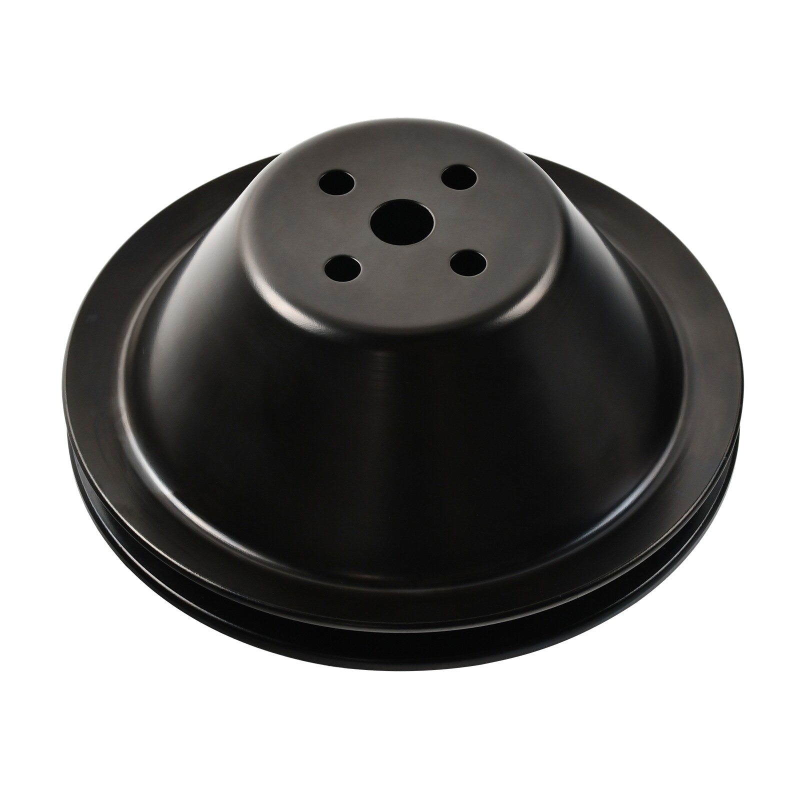 Single Groove Steel Short Water Pump Pulley For Small Block Chevy SBC 327 350