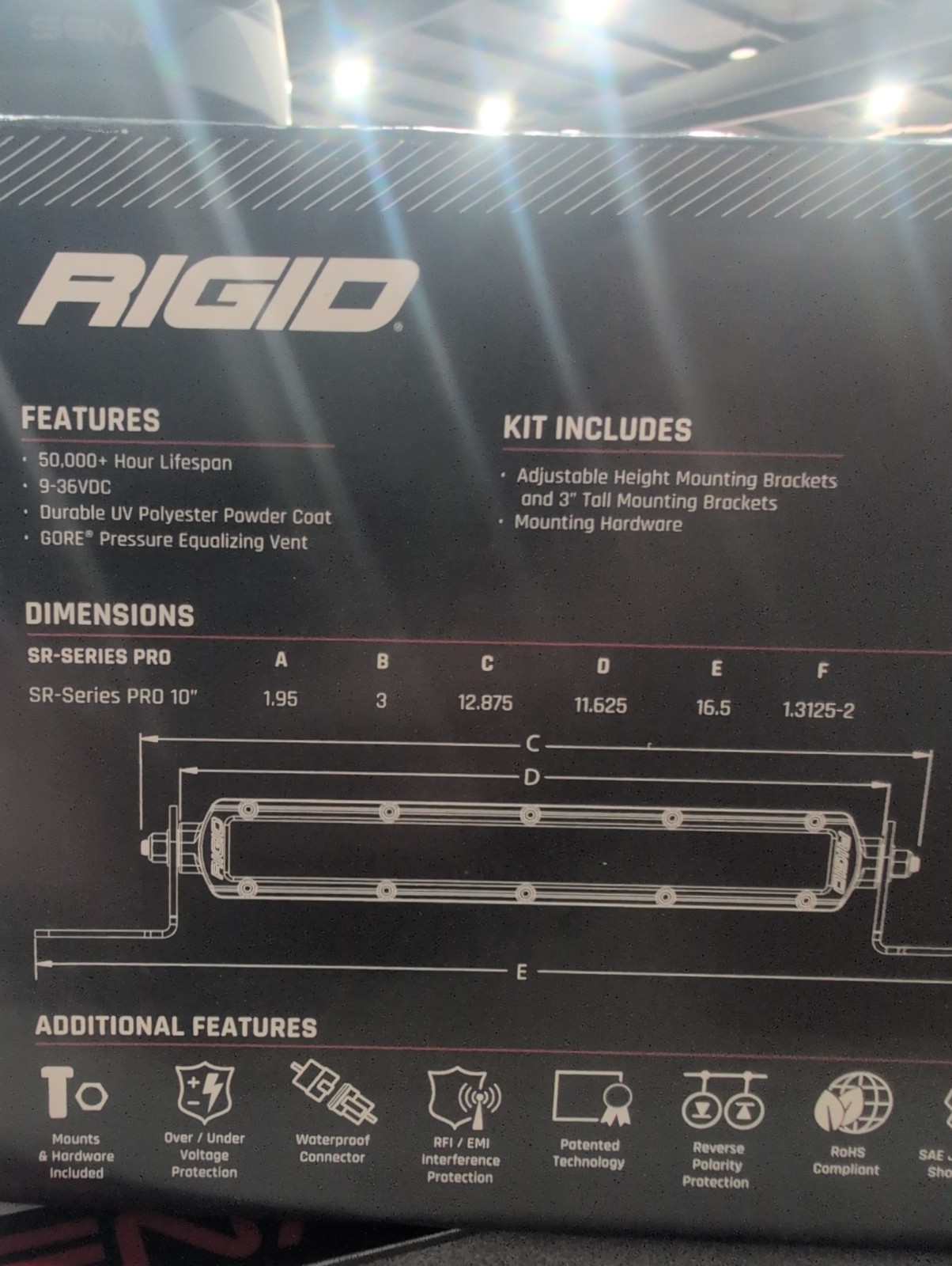 Polaris 2883123 RIGID SR-Series Pro 10