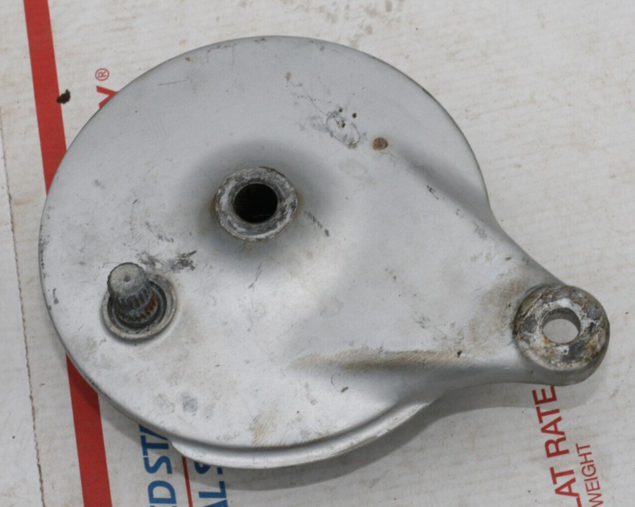 1971-73 SUZUKI RV90 OEM REAR BRAKE HUB