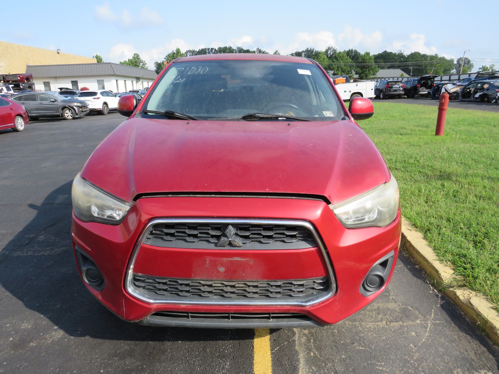 13 14 15 OUTLANDER SPORT FRONT BUMPER OEM