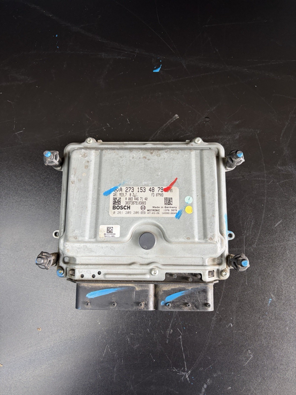 07-12 MERCEDES GL450 GL550 Engine Computer Module ECU ECM PCM A 273 153 48 79 07-12 MERCEDES GL450 GL550 Engine Computer Module ECU ECM PCM A 273 153 48 79