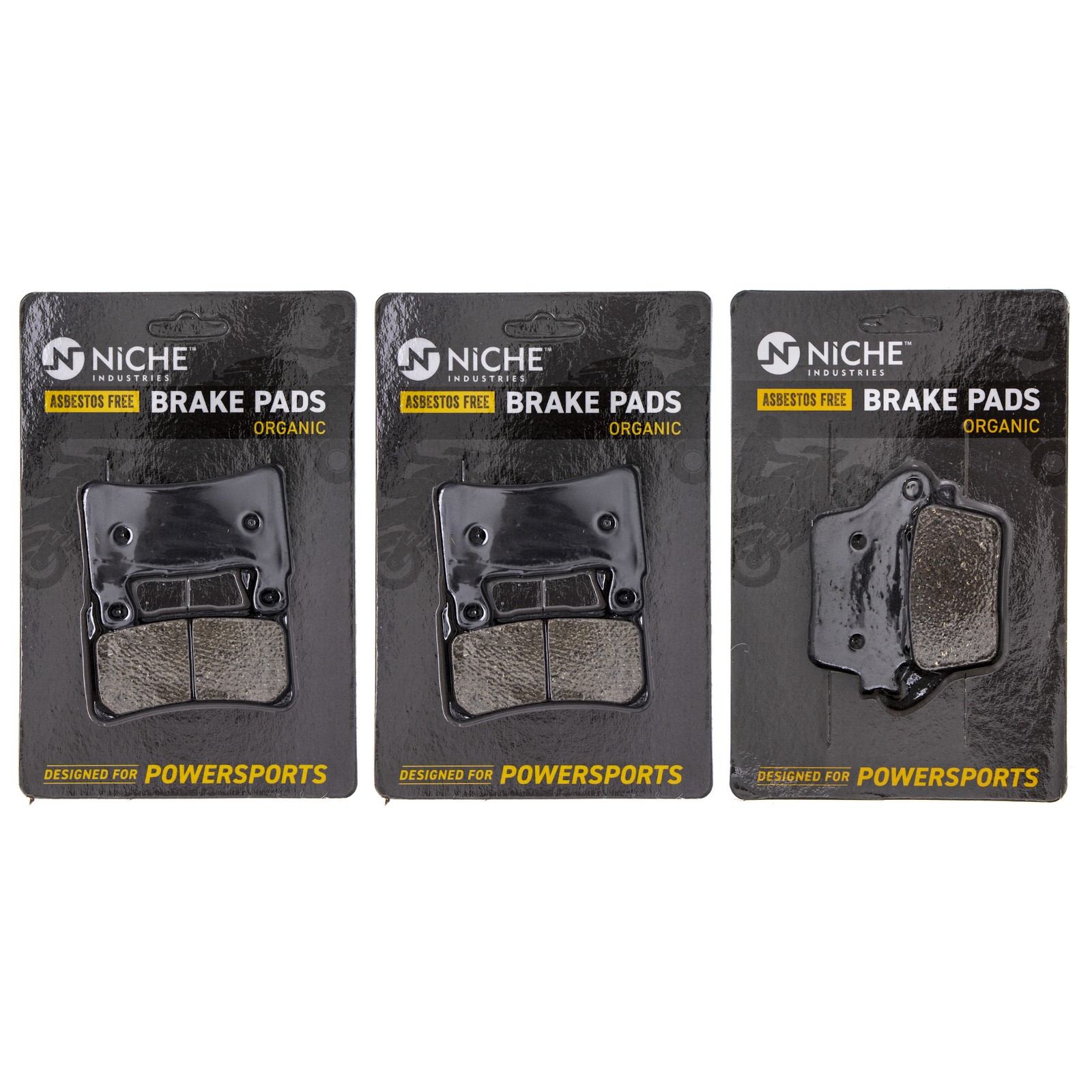 Brake Pad Set for Kawasaki Ninja ZX6R 43082-0131 43082-0133 Front Rear Organic Brake Pad Set for Kawasaki Ninja ZX6R 43082-0131 43082-0133 Front Rear Organic