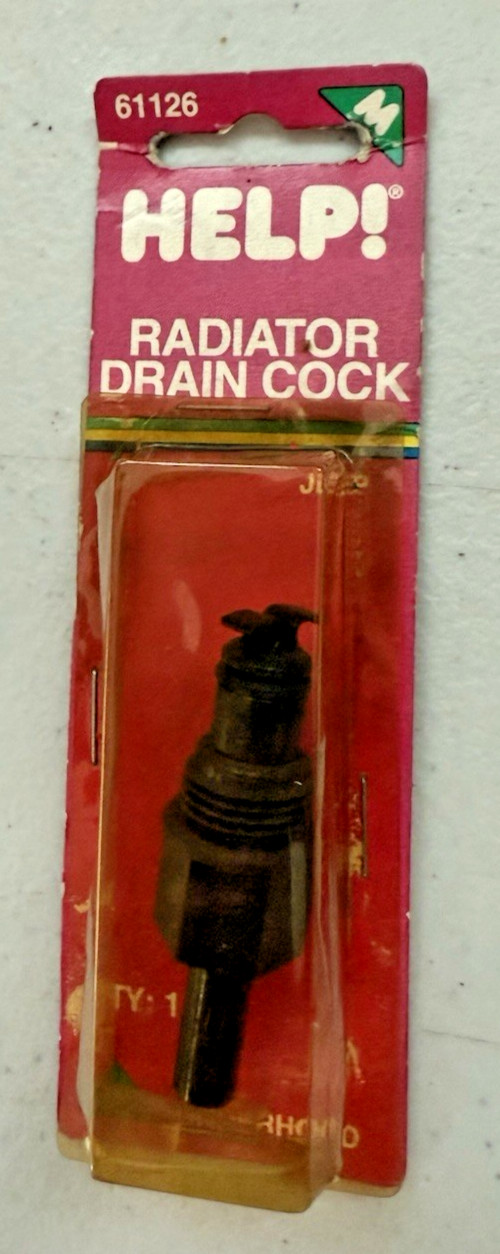 Dorman Help Radiator Drain Cock #61126 Brand New Jeep Dorman Help Radiator Drain Cock #61126 Brand New Jeep