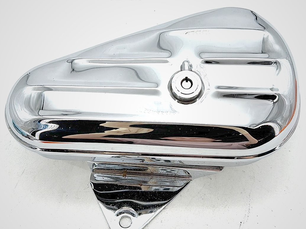 2005 Harley Softail Springer Right Storage Compartment Box Kidney Teardrop NOKey