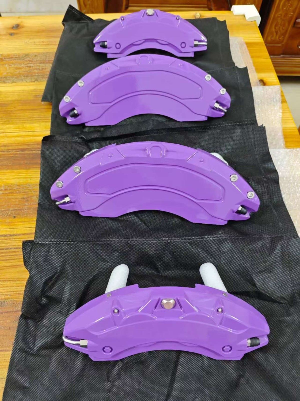 Purple  Aluminum Caliper Covers For BMW X1 X2 X3 X5 X6 X7 Z4 1/2/3 Series 4Pcs
