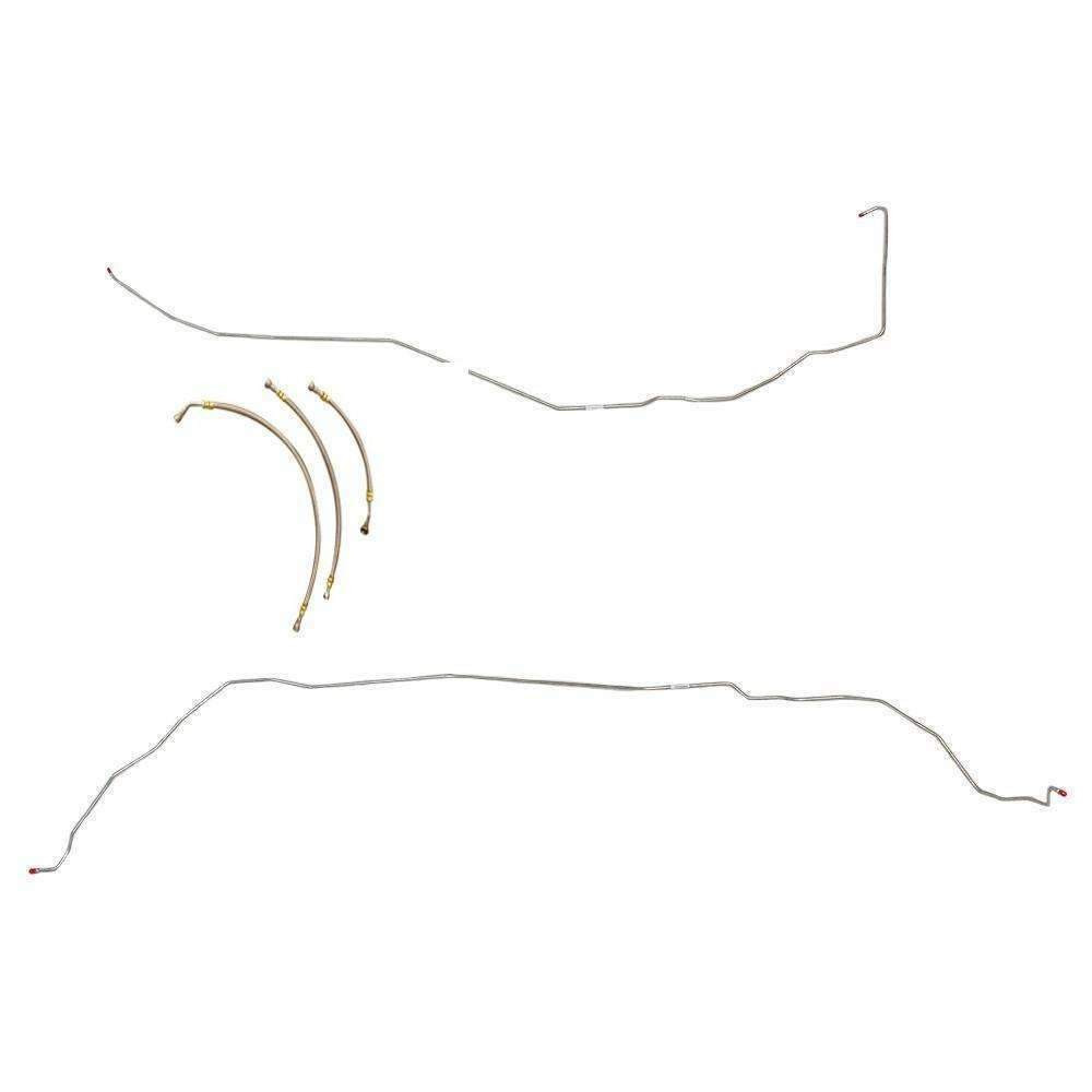 Fits 2006-2011 Chevrolet HHR 2.2L Complete Fuel Lines Stainless XGL0401SS-CPP