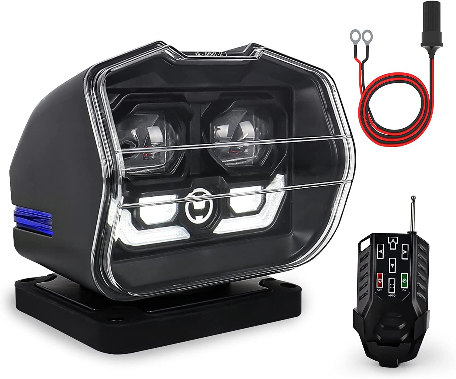 60W MOVOTOR Wireless Remote Control 360° Rotating Searchlight 60W MOVOTOR Wireless Remote Control 360° Rotating Searchlight