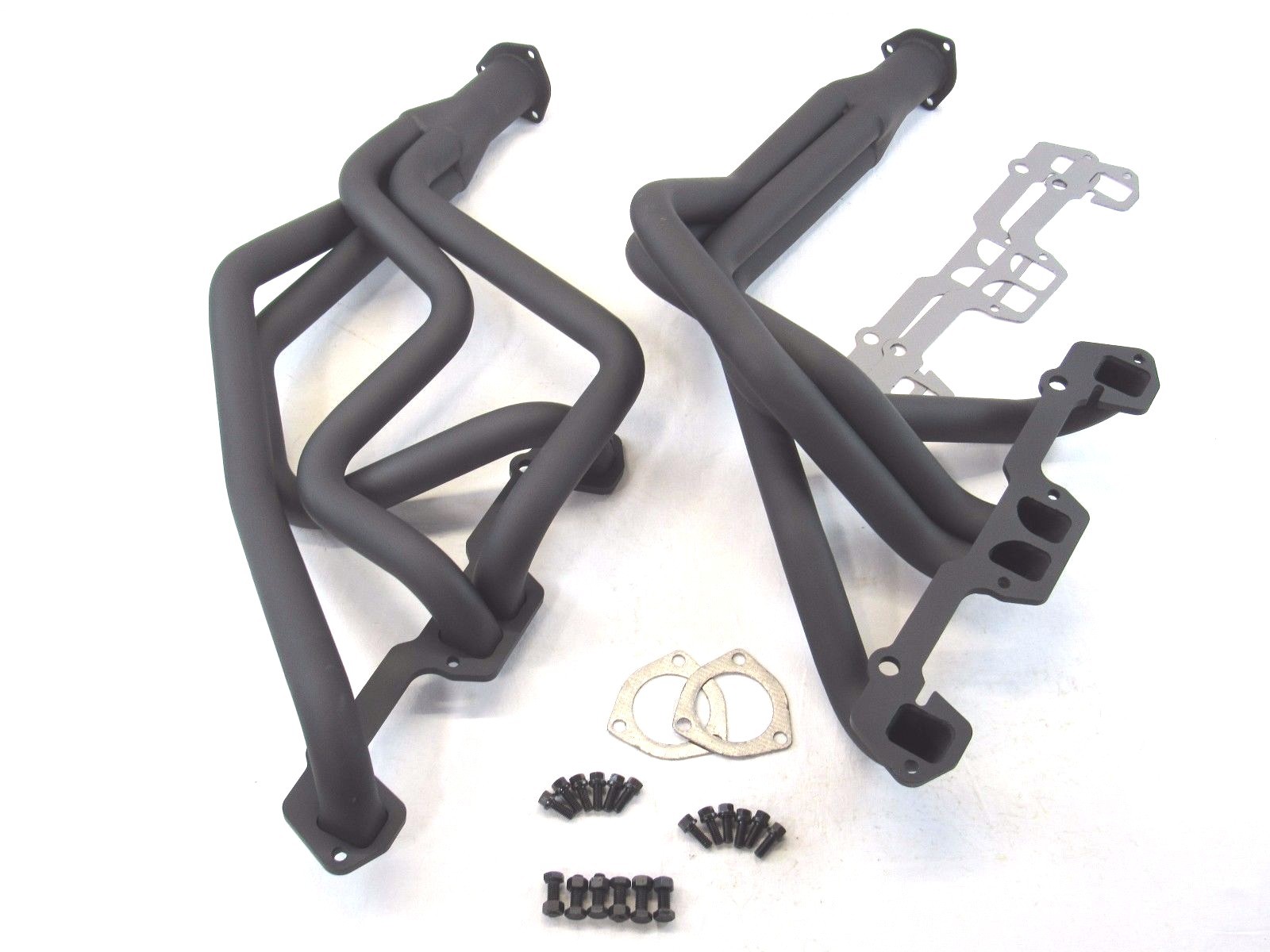 1972-1993 Mopar 1/2, 3/4 Ton Pickup 2/4WD 318-360 Header Black H61602BK 1972-1993 Mopar 1/2, 3/4 Ton Pickup 2/4WD 318-360 Header Black H61602BK