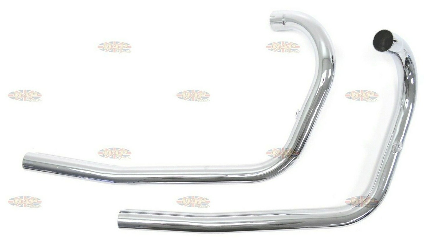 1963-1972 500 Triumph Original Equipment Replica Exhaust Head Pipes MAC