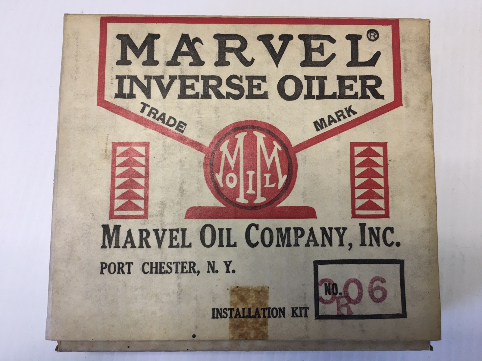 NOS Marvel Mystery Inverse Oiler Carburetor Installation Kit #306 Year 1966