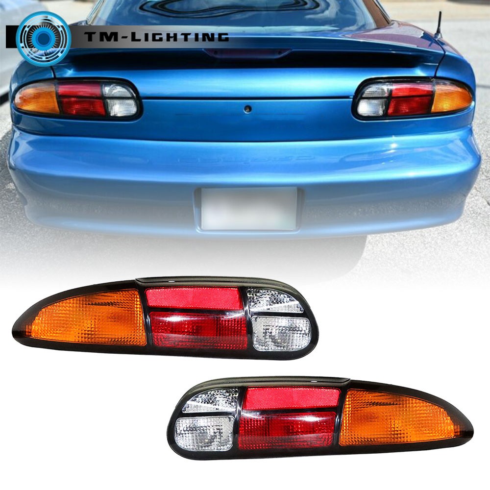 For Chevrolet Camaro 1993-2002 Pair Left & Right Side Tail Lights Lamps Assembly